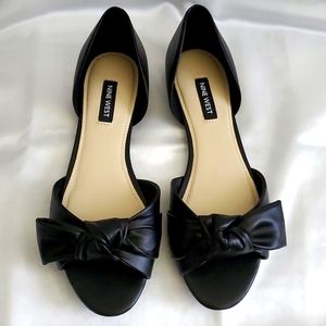 None West Bonnie Bow Front D'Orsay Flats